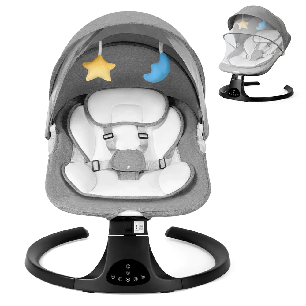 Electric Baby Swing with Bluetooth